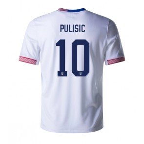 Billiga Förenta Staterna Christian Pulisic #10 Hemmatröja Copa America 2024 Kortärmad